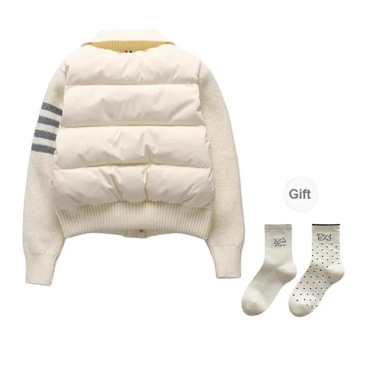 Pa33word Puffer Jackets Women's-14