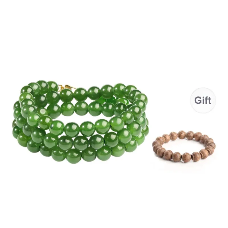 Oriental Jade Hetian Jade Necklaces Jasper Women's-0