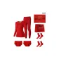 Red Thermal Set+2 Pack Socks+2 Pack Underpants[Women's]