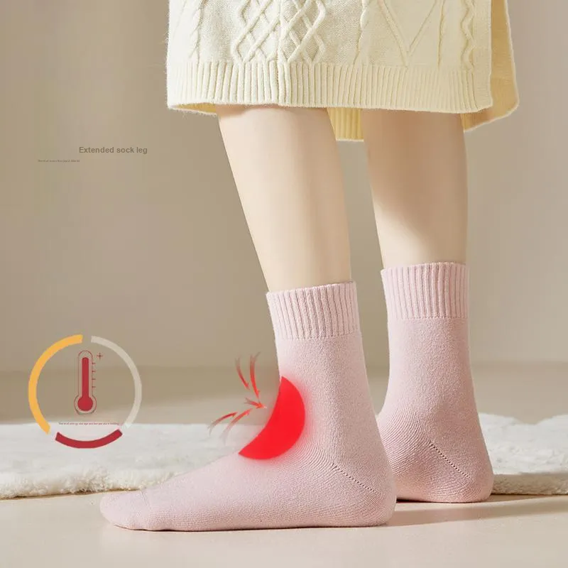 MIIOW Mid Calf Socks Women's Box Of 3 Pairs-2
