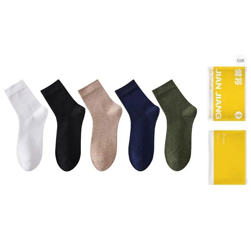 Master Mid Calf Socks Men's Shopping Bag Combo Set-9