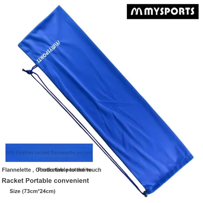 Mysports Badminton Racket Bags 2 Pcs Pack Sporty Style Shoulder Bag Unisex Sun Protection Insulation-16
