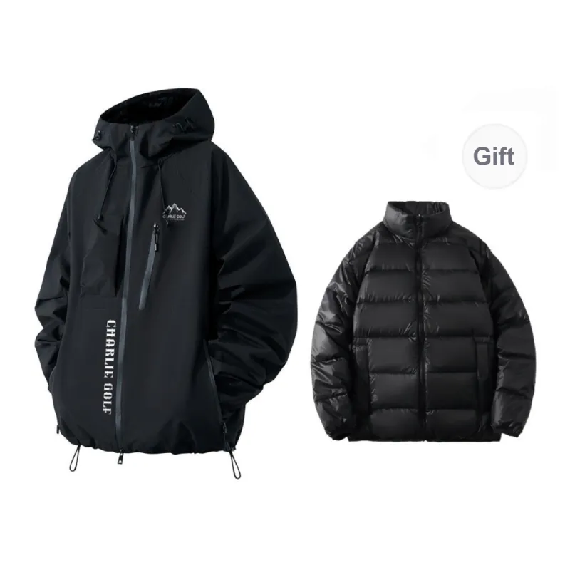 CHARLIE GOLF Windbreaker Jacket Unisex-14