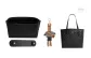City33 Black with Silver Buckle Shoulder Pads+Black Liner+Doll