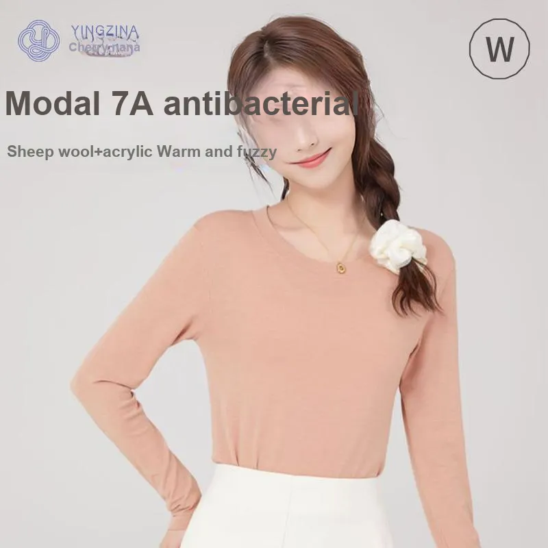Yingzina Women's Thermal Tops-9