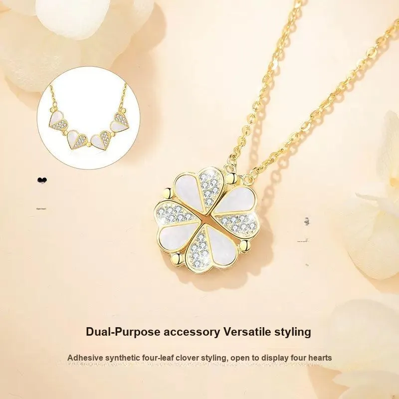 Andaozi 925 Sterling Silver Necklaces Women's-1