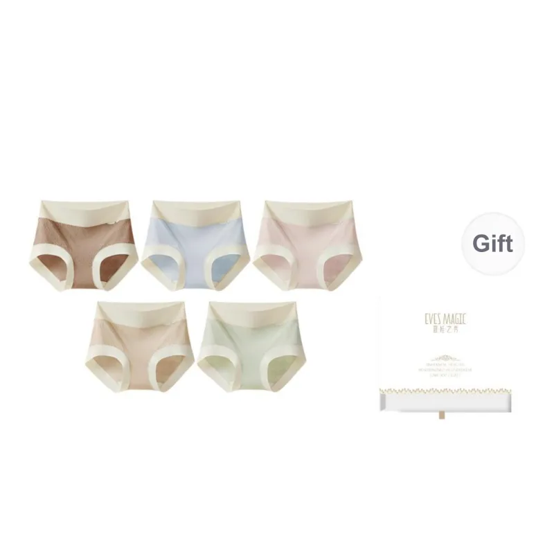 XIA.WA.ZHI.XIU Underpants Women's 5 Piece Gift Box Set-28