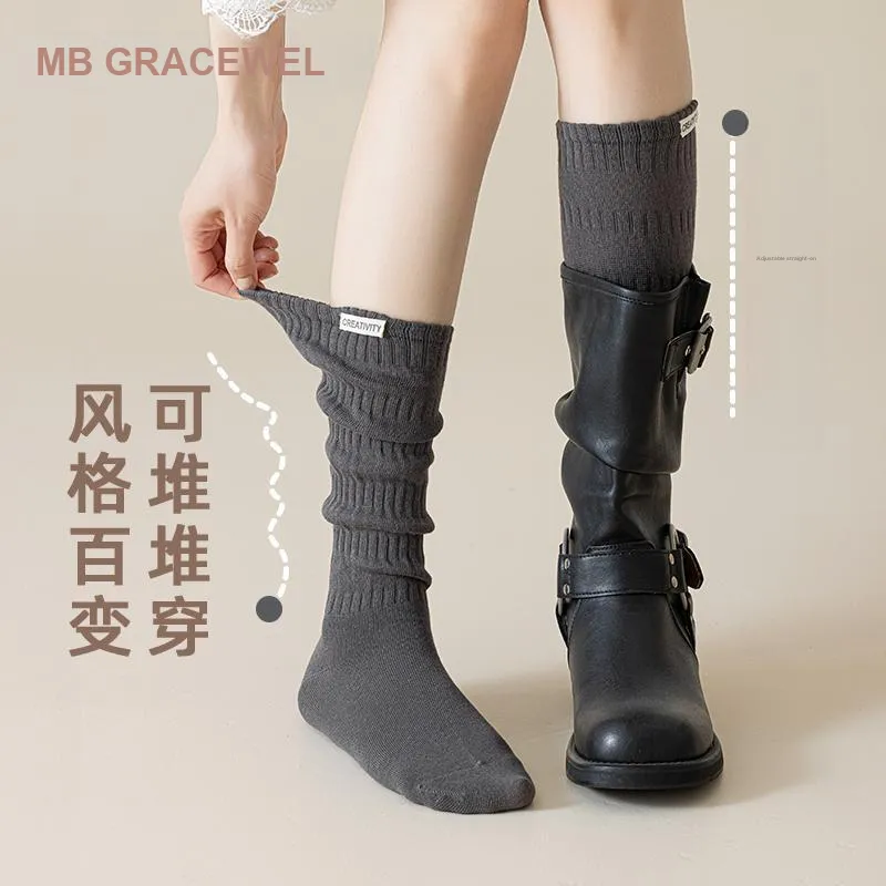 GRACEWELL Knee-High Socks Women's 3 Pack-15