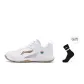 Standard White/Cocoa Brown+Crew Socks