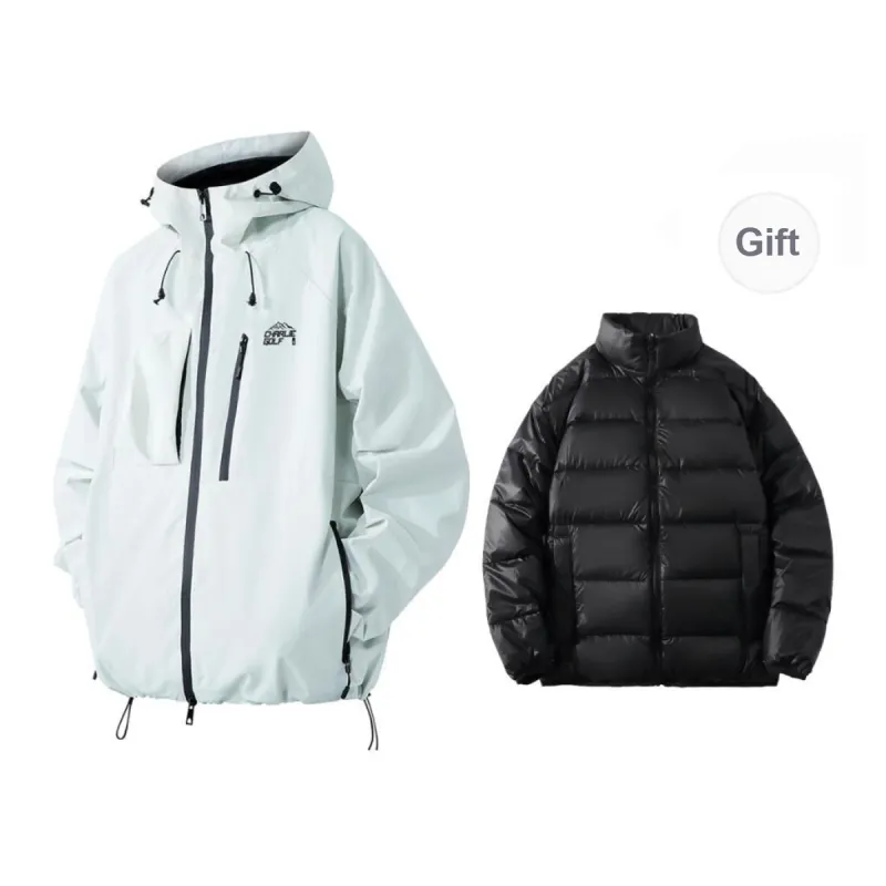 CHARLIE GOLF Windbreaker Jacket Unisex-16