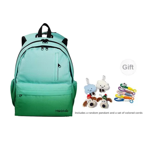 Hahhhsis Backpacks Rainbow Gradient Green