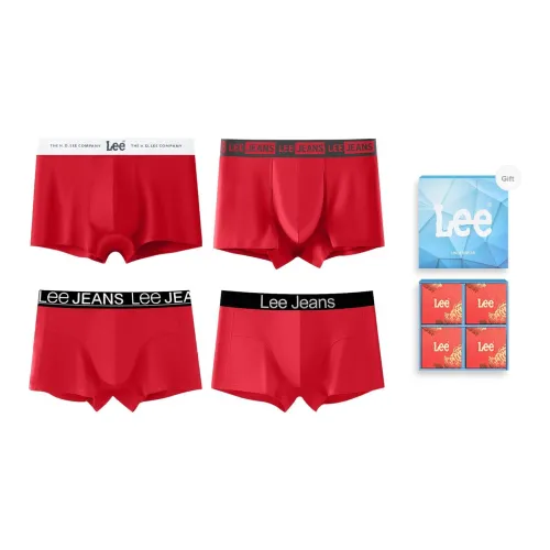 Ли совместный модель Sunset 5,0 Нижнее белье Подарочная коробка Мужской 4 упаковки