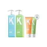 비듬 방지 500ml + 컨디셔너 500ml 무료 여행 세트 60ml*2