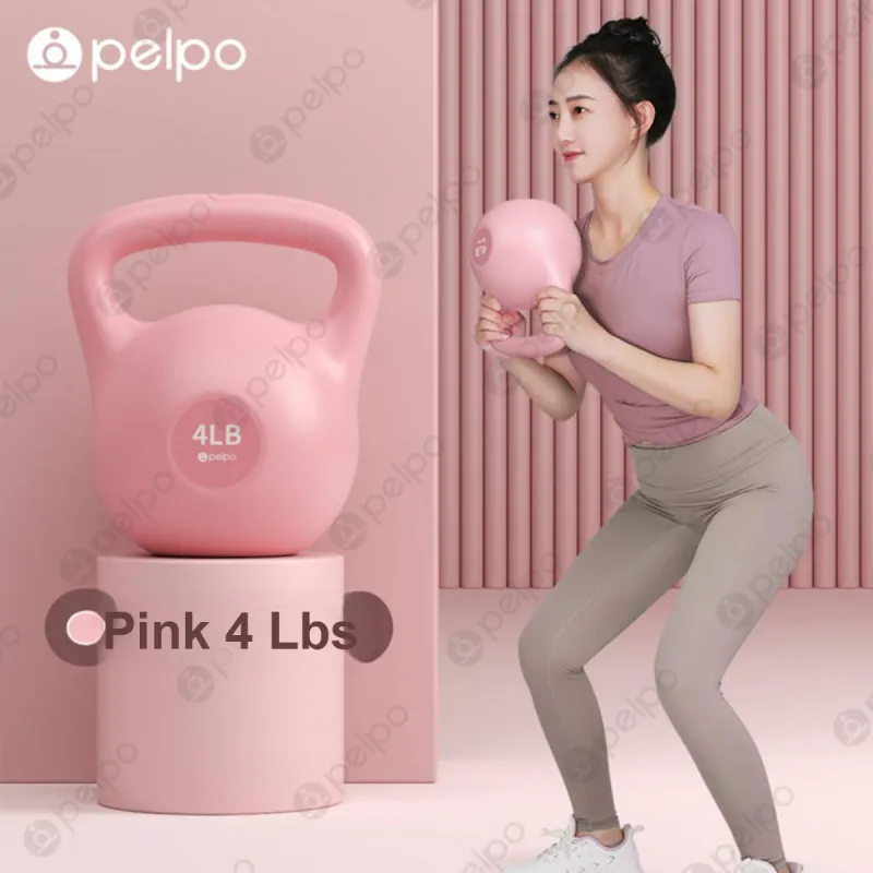Pelplo Kettlebells PVC Home Indoor Office Specific Unisex Comprehensive Fitness Exercises For Muscle Relaxation-1