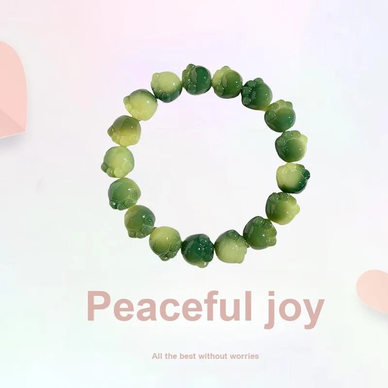 Blooming Petals Bodhi Root Bracelets Unisex-3