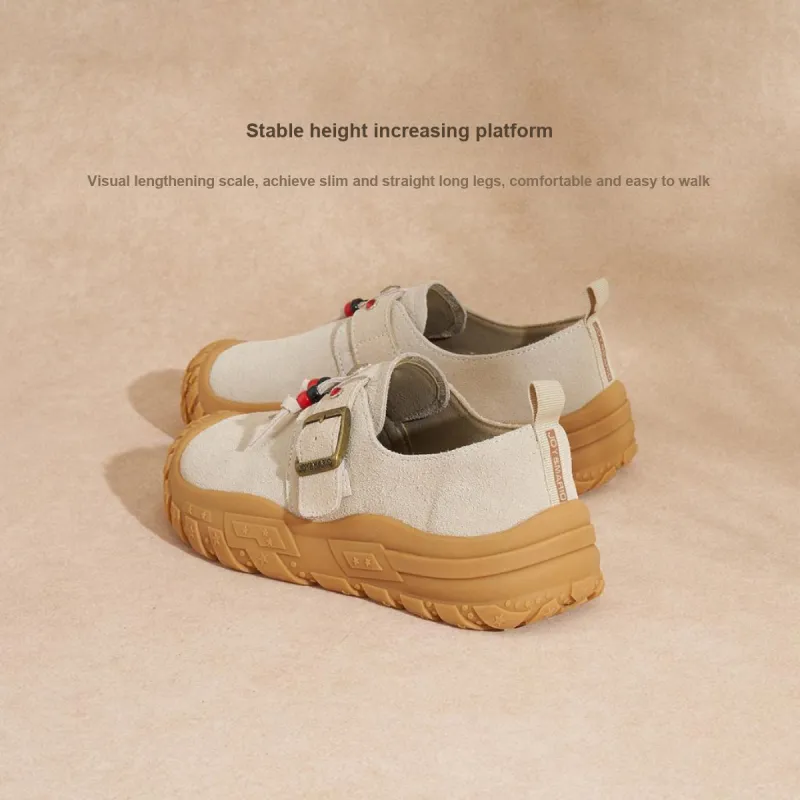 Joy&Mario Height Increasing Low-Top Casual Shoes Women's-17