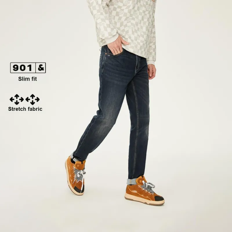 JACK JONES· Jeans Men's Dark Denim Blue Color-2