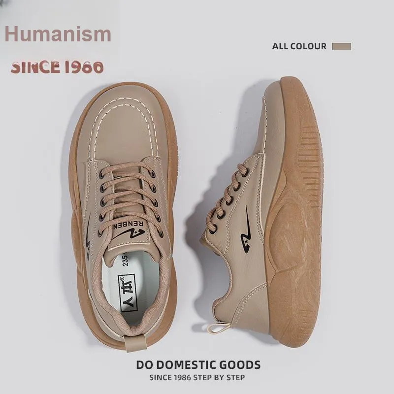 Humanism 1986 Height Increasing Thermal Low Top Casual Shoes Women's-7