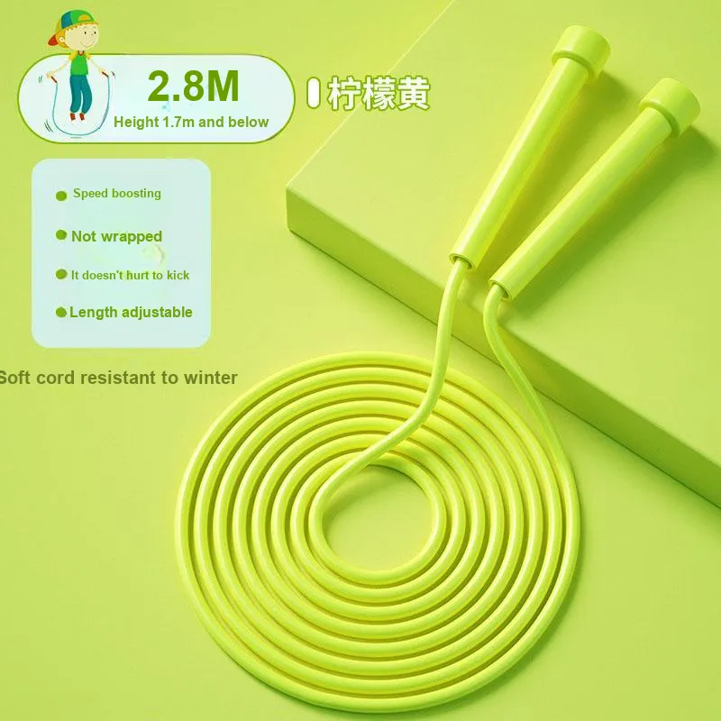 Ledomoda Fitness Training Non Countable Jump Ropes Fitness Crowd PVC Rope ABS Controller 2.8m-9