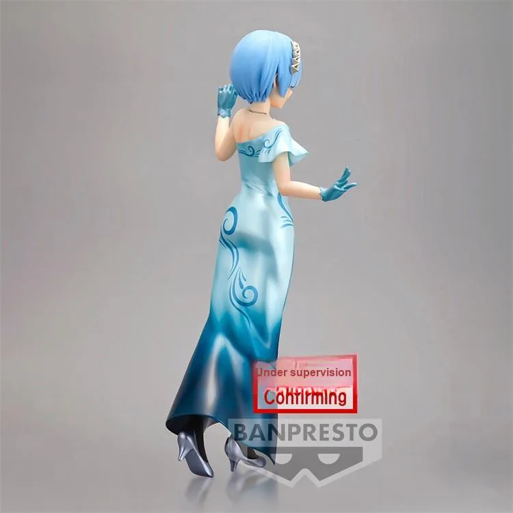 BANPRESTO Sparkling Charm Zero Starting Life In Another World Rem Qipao And Wedding Gowns Bonus Gifts-3