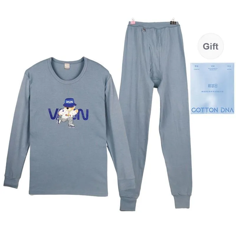 Cotton Gene Thermal Set Men's Gift Box Set-5