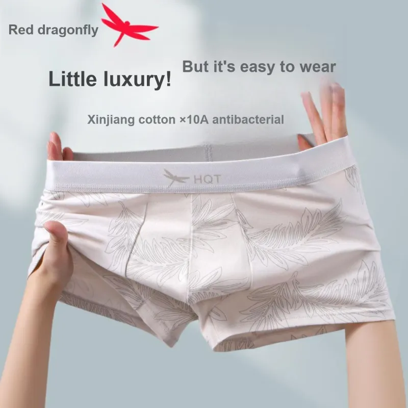 RED DRAGONFLY Cotton Panties Men's 3 Pack Box-1