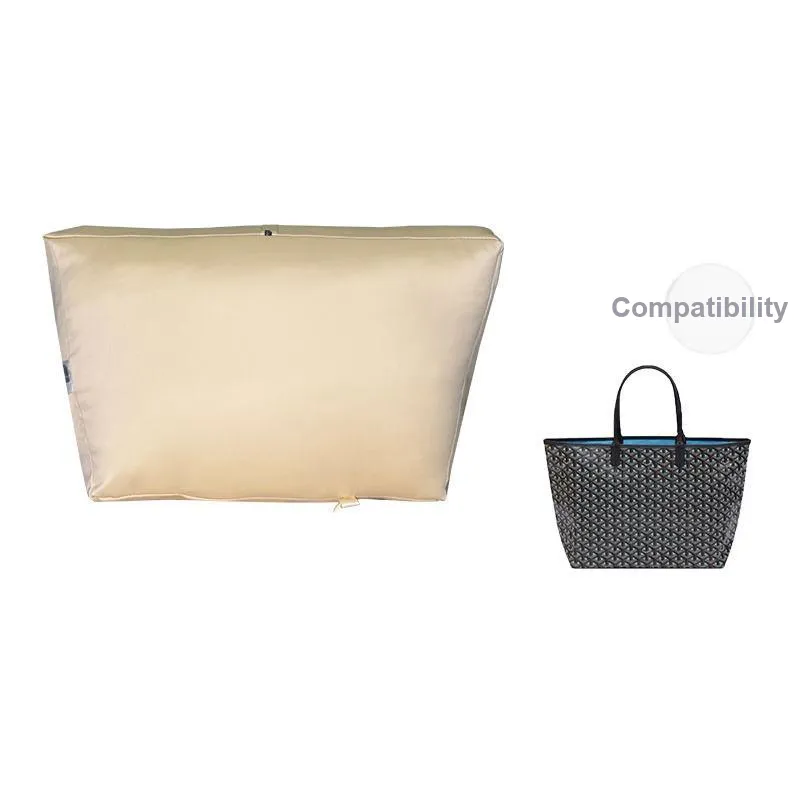 GUIDY Сатин Анти-деформация Внутренний Одежда Поддержка Сумка Средняя Сумка Сумка-подушка Поддержка Аксессуар Маленький Унисекс Шампанское