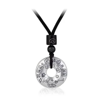 UZIID S999 Fine Silver Necklaces Unisex