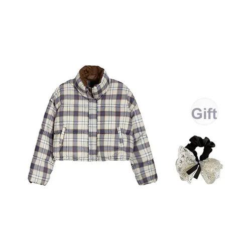 XUZINAI Изображение Цвет + Резинка для волос Включено Женские Объёмные Куртки (пуховики)