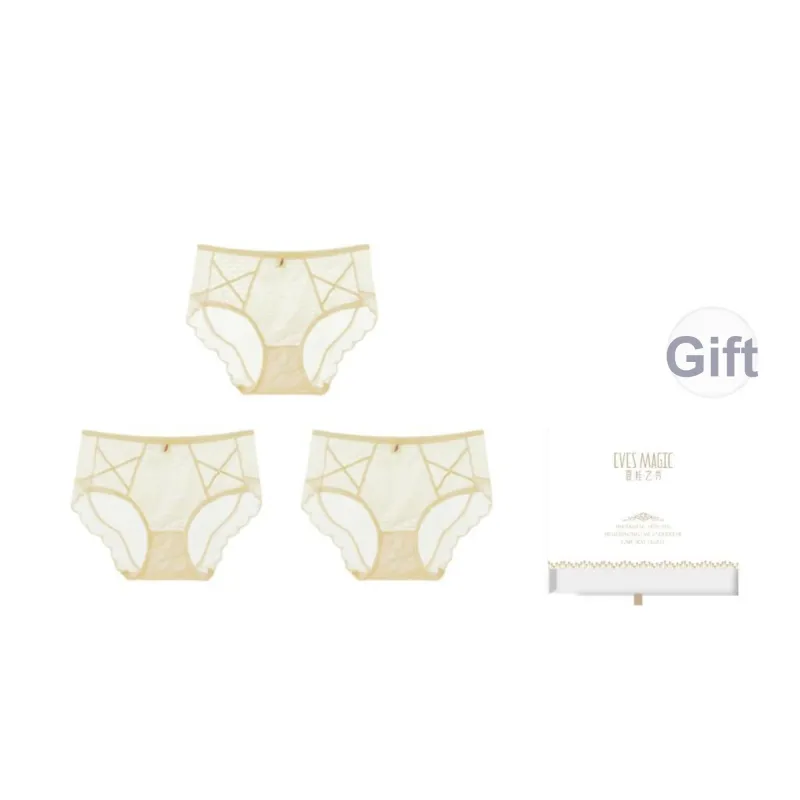 XIA.WA.ZHI.XIU Underpants Women's Box 3 Pack-20