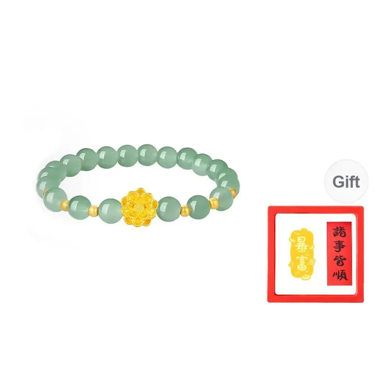Chongqing Gold Store Colored Glaze Bracelets Women's-0
