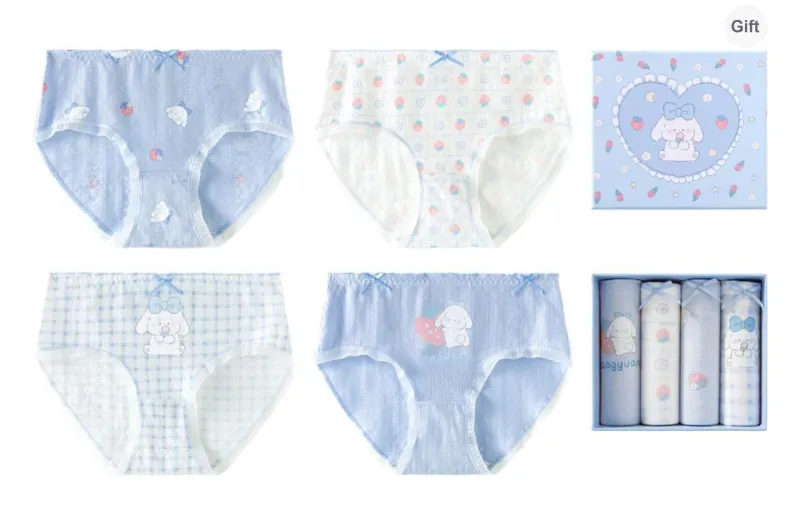 Caramella Underpants Women's 4 Pack-4