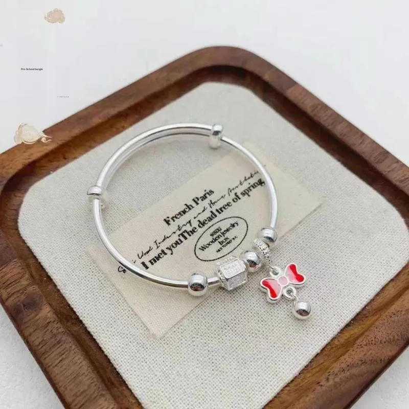 NSAOT 999 Fine Silver Bangles Kids'-3