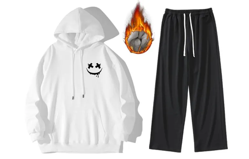Kingsgspc Sweatshirt Sets Unisex-4