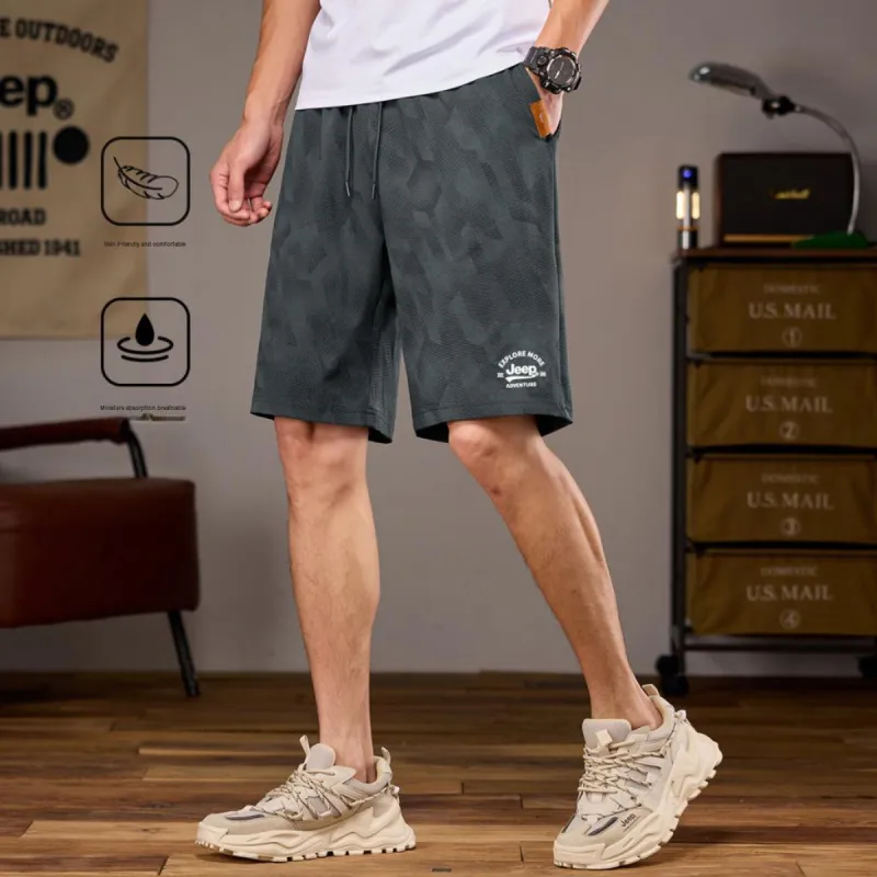 Jeep Pasture Horse Lifestyle Casual Shorts Unisex-8