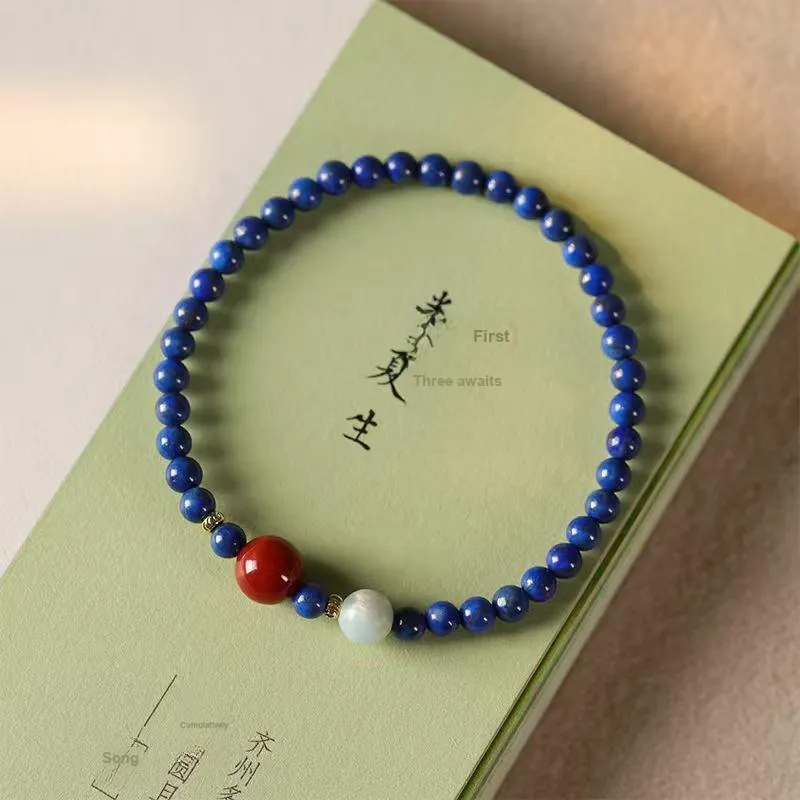 YUFENGXI Lapis Lazuli Bracelets Unisex-4
