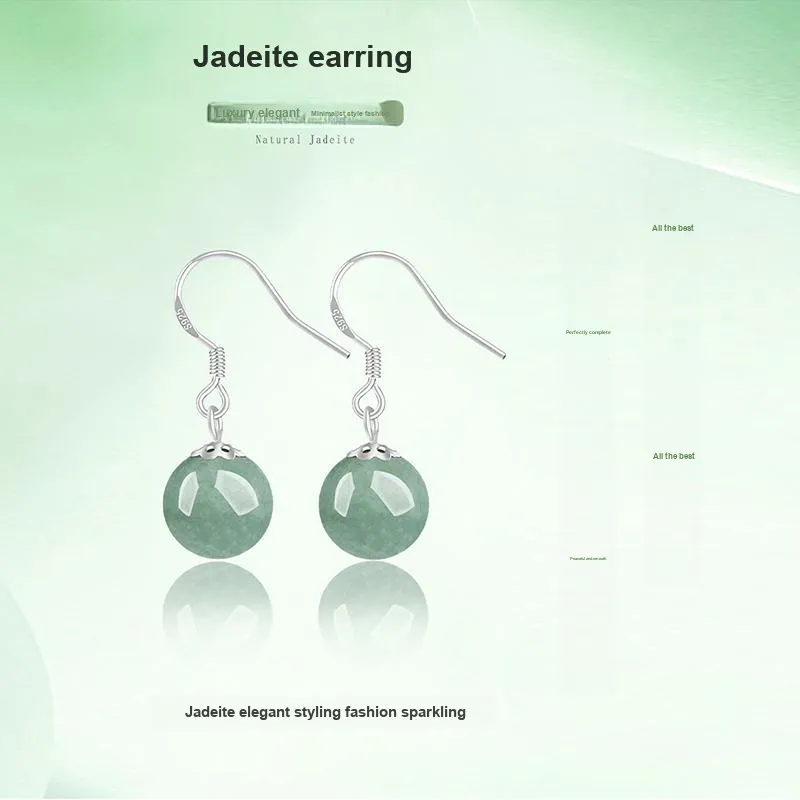 Long Fu Glutinous Jade Jadeite Necklaces Women's-1