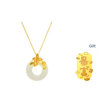 CHAOHONGJI Natural Chalcedony Necklaces Women's