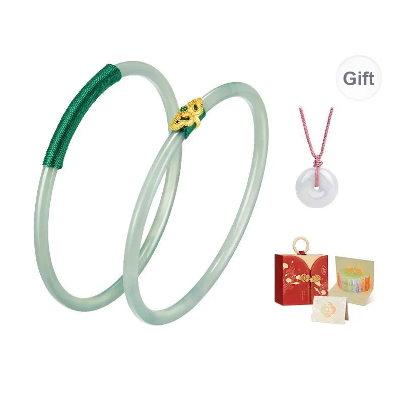 MAMADESHOUHU Agate Luxury Premium Jade Bangle Women's-7