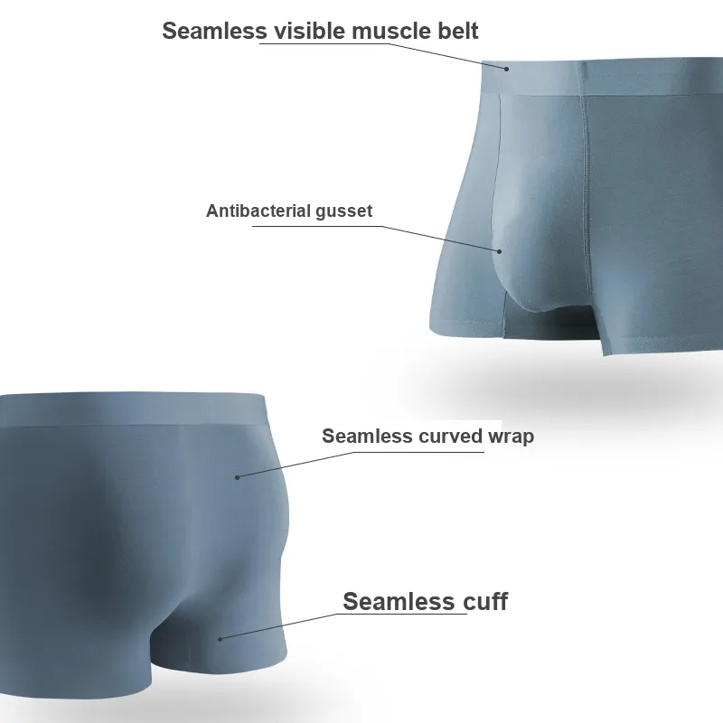 Qiao Ni Tong Underpants Men's 3 Pack-2