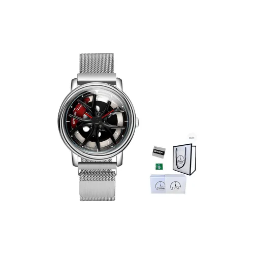 Sanda Wheel Collection Кварцевый механизм нержавеющая сталь ремешок мужские часы черепный циферблат