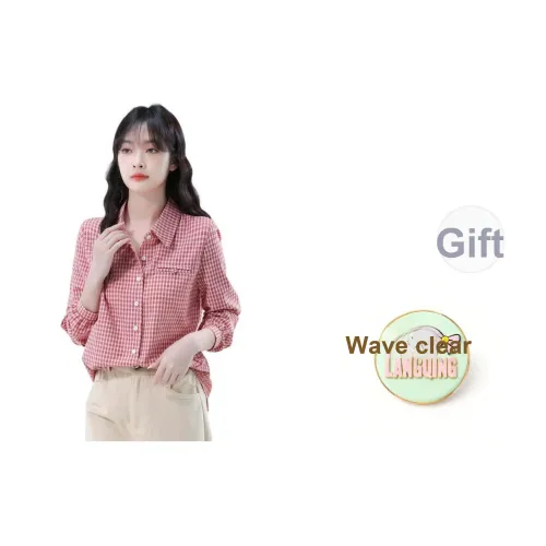 LANGQING Женские рубашки