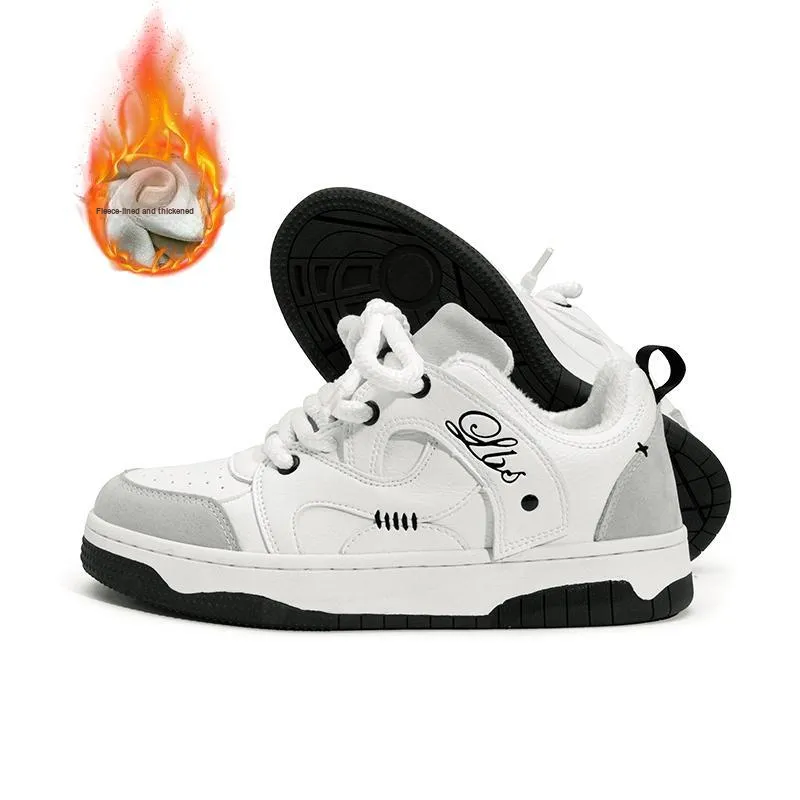 LAZY BONS Height Increasing Abrasion Resistant Breathable Slip Resistant Low Top Skateboard Shoes Unisex-45