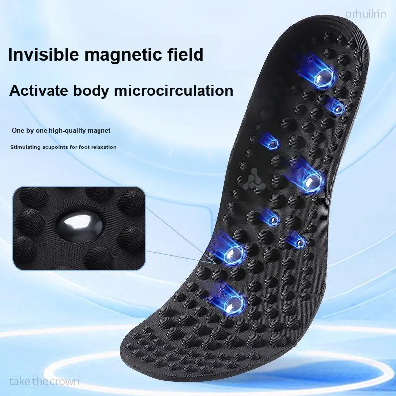 JVBV EVA+BK Fabric+Magnet Insoles Unisex-2