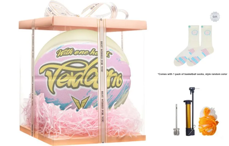 VEIDOORN Rubber Basketball Size 7 Ball Training Unisex-10