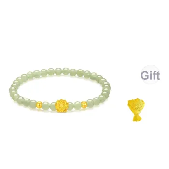 ZSY Hetian Jade Bracelets Pale Greenish White Jade Women's