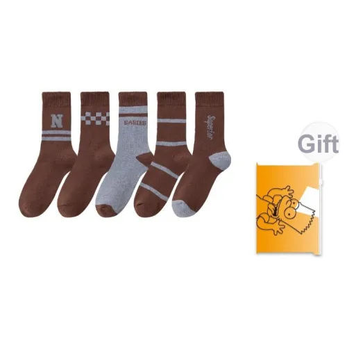 The Simpsons Размер 10 Унисекс MID Носки до икры