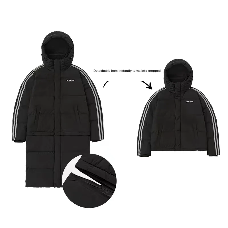 Nerdy Down Jackets Unisex Black-2