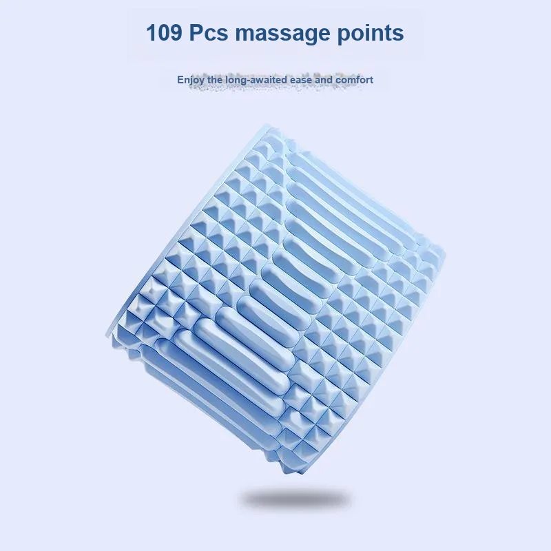 YIBUDA Muscle Relaxation Open Back Massage Top Waist Stretching Equipment Yoga Pose Diagram Cushion Unisex-5