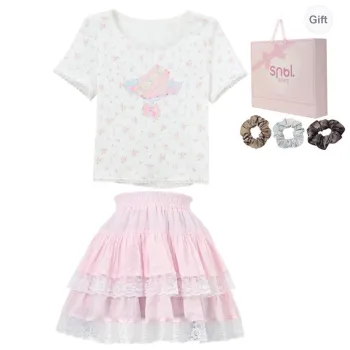 SNBL Two Piece Skirt Sets Women's